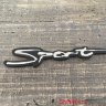 Шильдик пластиковый Sport 